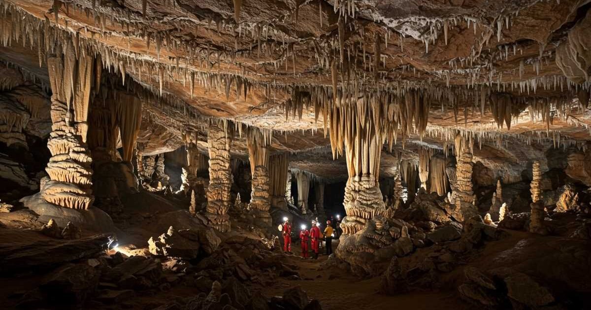 A Caverna Mais Profunda do Mundo Veryovkina na Geórgia