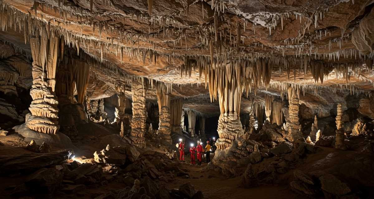 A Caverna Mais Profunda do Mundo Veryovkina na Geórgia