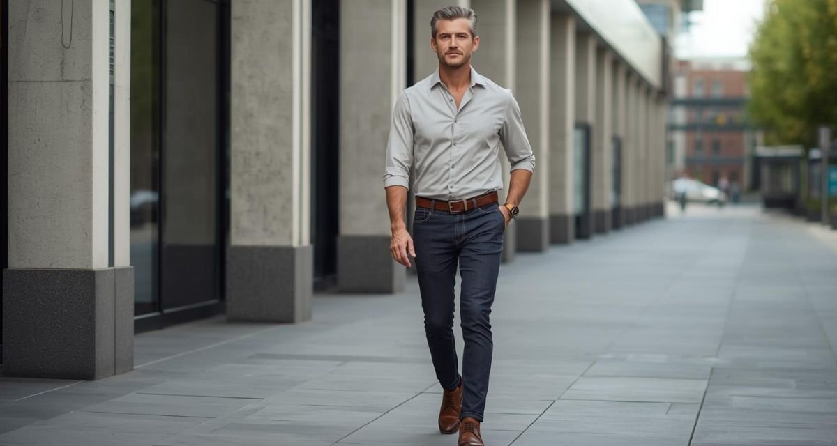 Moda Masculina Casual para Homens acima de 40