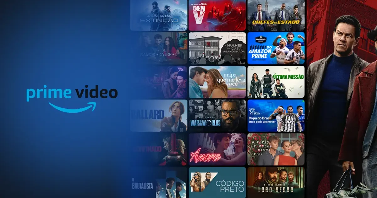 Confira as novidades do Amazon Prime Vídeo em Outubro 2025