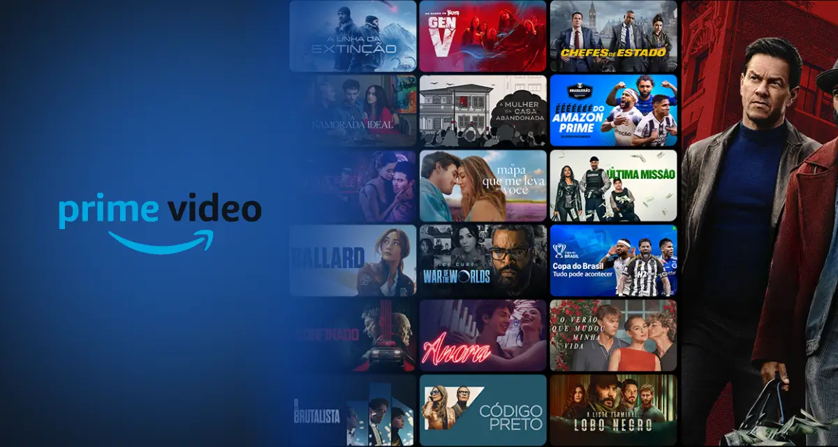 Confira as novidades do Amazon Prime Vídeo em Outubro 2025