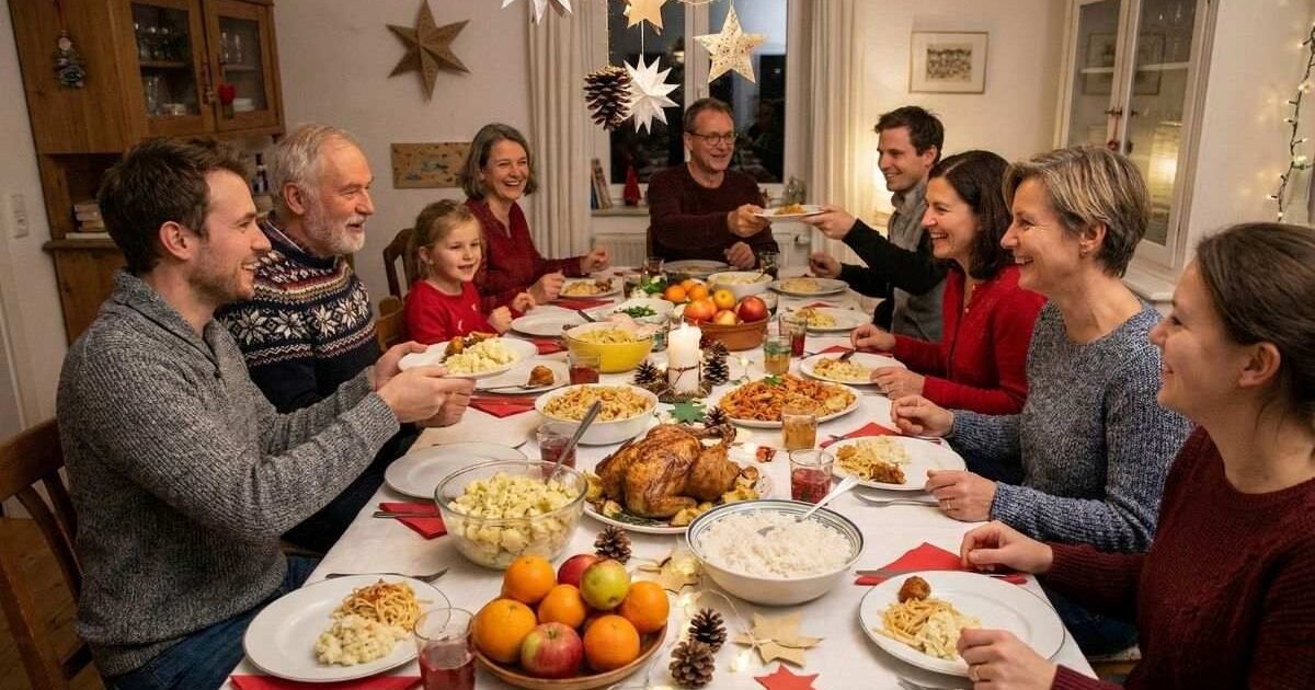 Ceia de Natal com Orçamento baixo para Família Grande